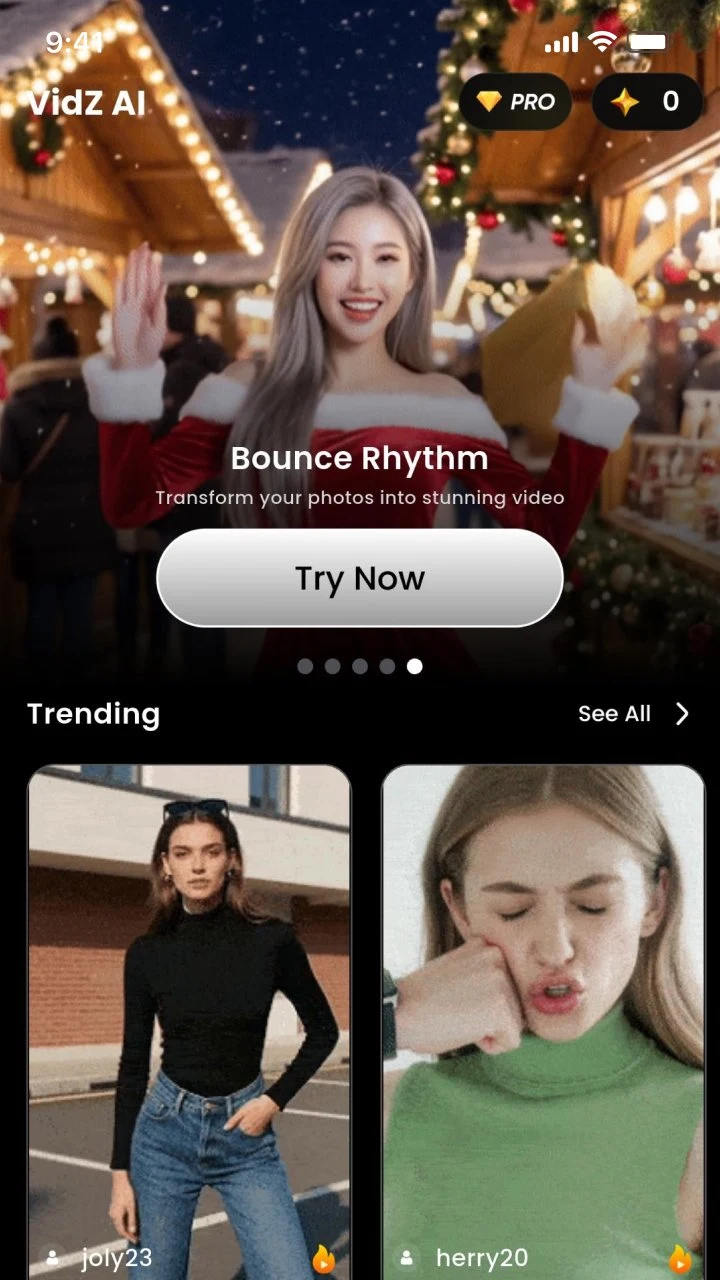 VidZ : AI Video Maker screenshot
